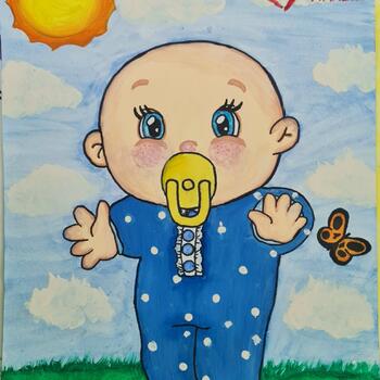 Фото 4-6 кл. Конкурс рисунков 2025 г.